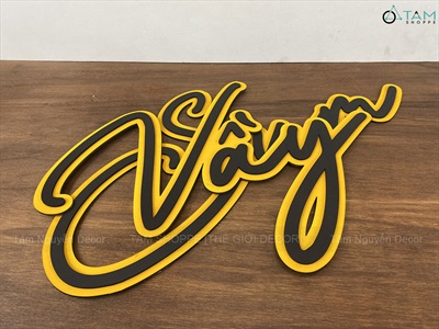 Chữ Tết Sum Vầy Cao 30-64cm [Bằng gỗ - Nhẹ] CHUGO-22